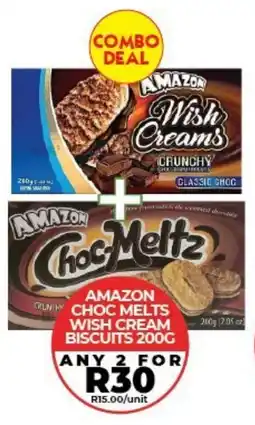 1UP Amazon choc melts wish cream biscuits offer