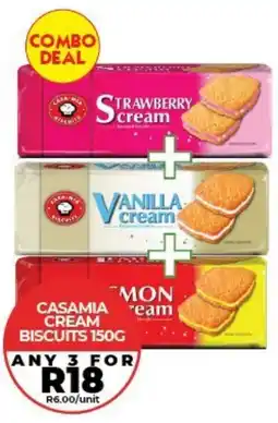 1UP Casamia cream biscuits offer