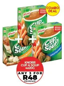 1UP Knorr cup a soup offer