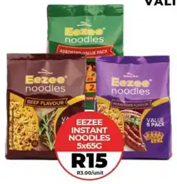 1UP Eezee instant noodles offer