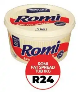 1UP Romi fat spread tub offer