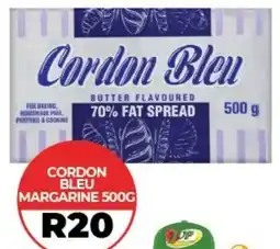 1UP Cordon bleu margarine offer