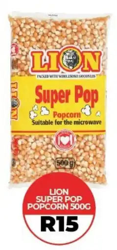 1UP Lion super pop popcorn offer