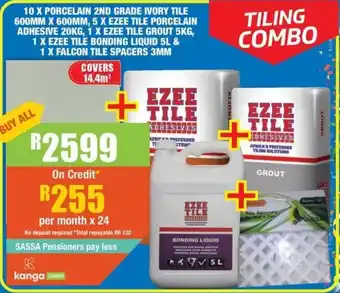 Boxer Build Tiling Combo offer