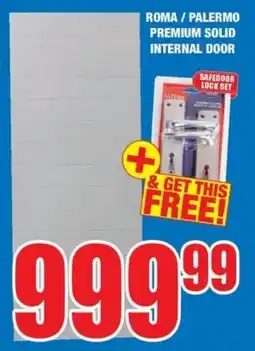 Boxer Build Roma/ palermo premium solid internal door offer