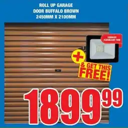 Boxer Build Roll up garage door buffalo brown offer