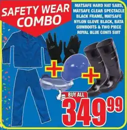Boxer Build Safety wear combo offer