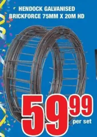 Boxer Build Hendock galvanised brickforce offer