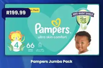 Super Save Pampers Jumbo Pack offer
