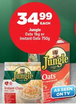 OK Foods Jungle Oats or Instant Oats offer