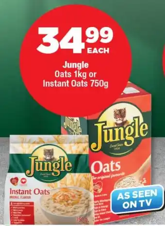 OK Foods Jungle Oats or Instant Oats offer