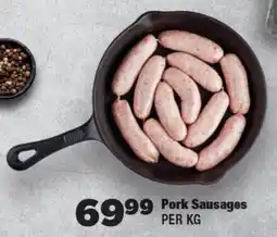 OK Foods Pork Sausages offer