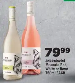 OK Foods Jakkalsvlei Moscato Red, White or Rosé offer