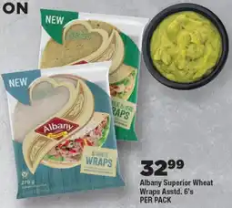 OK Foods Albany Superior Wheat Wraps Asstd. offer