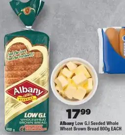 OK Foods Albany Low G.I Seeded Whole Wheat Brown Bread offer