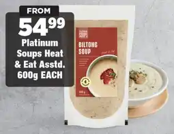 OK Foods Platinum Soups Heat & Eat Asstd. offer