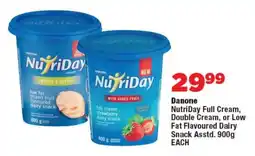 OK Foods Danone NutriDay Full Cream, Double Cream, or Low Fat Flavoured Dairy Snack Asstd. offer