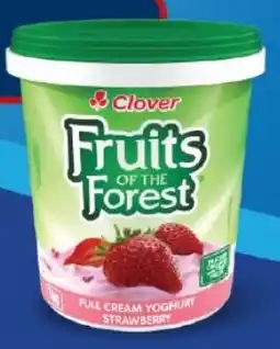 OK Foods Clover Fruits of the Forest Full Cream Yoghurt Asstd. offer