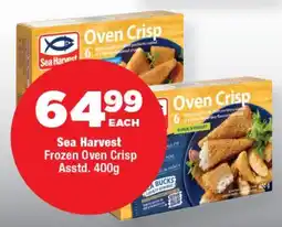 OK Foods Sea Harvest Frozen Oven Crisp Asstd. offer