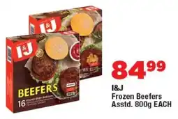 OK Foods I&J Frozen Beefers Asstd. offer