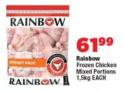 OK Foods Rainbow Frozen Chicken Mixed Portions offer