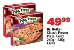 OK Foods Dr. Oetker Classic Frozen Pizza Asstd. offer