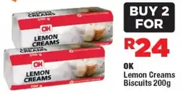 OK Foods OK Lemon Creams Biscuits offer
