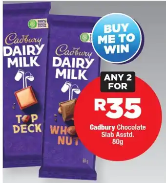 OK Foods Cadbury Chocolate Slab Asstd. offer