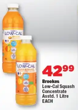 OK Foods Brookes Low-Cal Squash Concentrate Asstd. offer