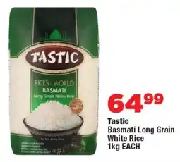 OK Foods Tastic Basmati Long Grain White Rice offer