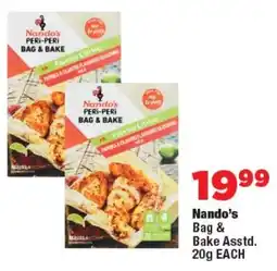 OK Foods Nando's Bag & Bake Asstd. offer