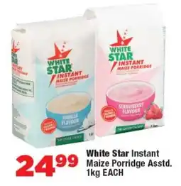 OK Foods White Star Instant Maize Porridge Asstd. offer
