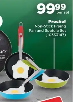 OK Foods Prochef Non-Stick Frying Pan and Spatula Set offer