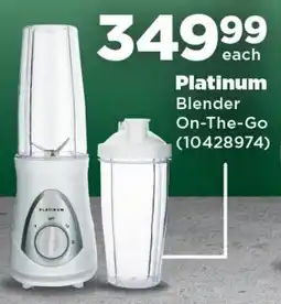 OK Foods Platinum Blender On-The-Go offer