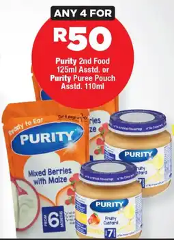 OK Foods Purity 2nd Food Asstd. or Purity Puree Pouch Asstd. offer