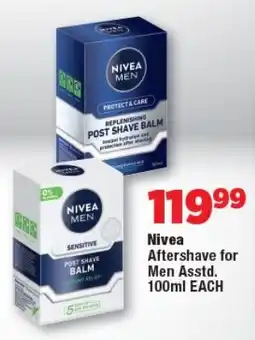 OK Foods Nivea Aftershave for Men Asstd. offer