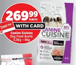 OK Foods Canine Cuisine Dog Food Asstd. offer