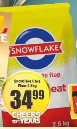 Big Save Snowflake Cake Flour offer