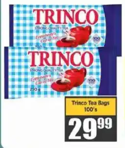 Big Save Trinco Tea Bags offer