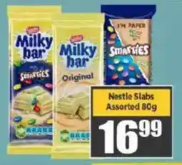 Big Save Nestle Slabs Assorted offer