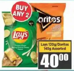 Big Save Lays/ Doritos Assorted offer