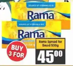 Big Save Rama Spread for Bread offer