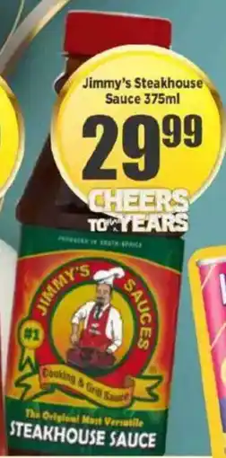 Big Save Jimmy's Steakhouse Sauce offer