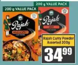 Rajah Curry Powder Assorted