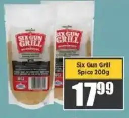 Big Save Six Gun Grill Spice offer
