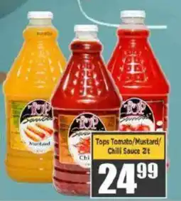 Big Save Tops Tomato/ Mustard/ Chili Sauce offer