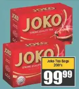 Big Save Joko Tea Bags offer