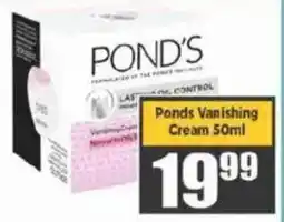 Big Save Ponds Vanishing Cream offer