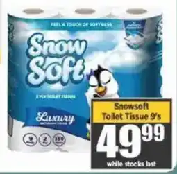 Big Save Snowsoft Toilet Tissue offer