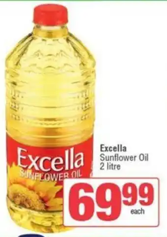 Spar Excella Sunflower Oil offer